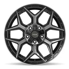 4PLAY 4P06 20x9 5x127 + 5x139.7 0et Gloss Black Brushed with Tinted Clear Wheel - View 2