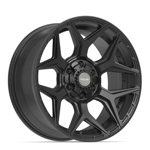 4PLAY 4P06 20x9 6x135 + 6x139.7 0et Satin Black Wheel