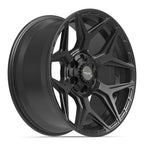 4PLAY 4P06 20x9 6x135 + 6x139.7 0et Satin Black Wheel - View 3