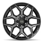 4PLAY 4P06 20x9 6x135 + 6x139.7 0et Gloss Black Brushed with Tinted Clear Wheel - View 2