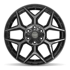 4PLAY 4P06 20x10 6x135 + 6x139.7 -18et Gloss Black Brushed with Tinted Clear Wheel - View 2