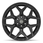 4PLAY 4P06 22x9 6x135 + 6x139.7 12et Satin Black Wheel - View 2