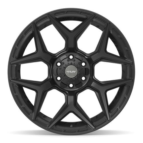 4PLAY 4P06 22x10 6x135 + 6x139.7 -18et Satin Black Wheel - View 2