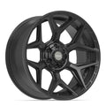 4PLAY 4P06 22x10 6x135 + 6x139.7 -18et Satin Black Wheel