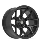 4PLAY 4P06 22x12 6x135 + 6x139.7 -44et Satin Black Wheel