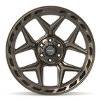 4PLAY 4P55 22x10 6x135 + 6x139.7 -18et Satin Bronze Wheel - View 2