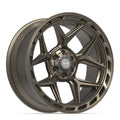 4PLAY 4P55 22x10 6x135 + 6x139.7 -18et Satin Bronze Wheel