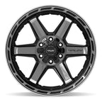 4PLAY 4P63 20x10 6x135 + 6x139.7 -18et Gloss Black Brushed with Tinted Clear Wheel - View 2