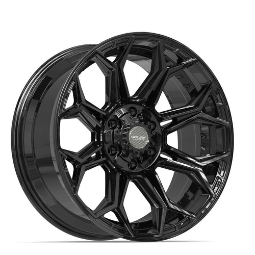 4PLAY 4P83 20x9 6x135 + 6x139.7 0et Gloss Black Wheel