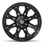 4PLAY 4P83 20x10 6x135 + 6x139.7 -18et Gloss Black Wheel - View 2