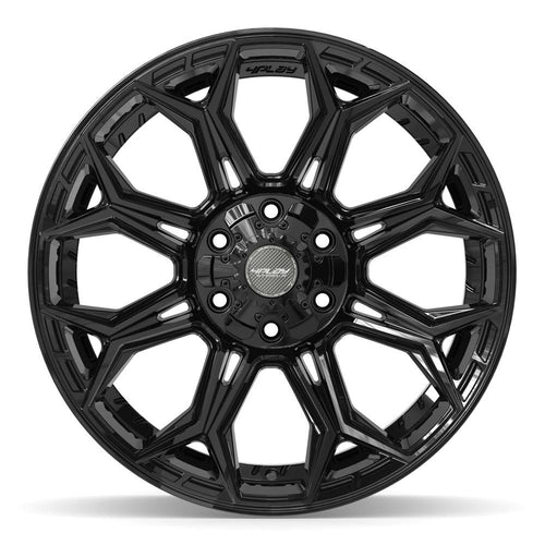 4PLAY 4P83 20x10 6x135 + 6x139.7 -18et Gloss Black Wheel - View 2
