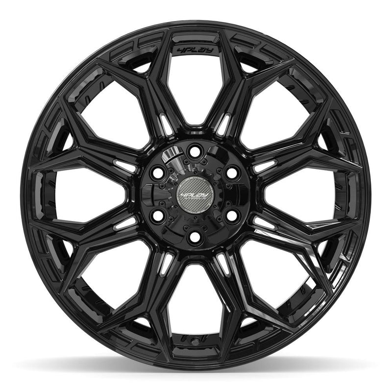 4PLAY 4P83 20x10 6x135 + 6x139.7 -18et Gloss Black Wheel - View 2