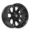 4PLAY 4P83 20x10 6x135 + 6x139.7 -18et Gloss Black Wheel