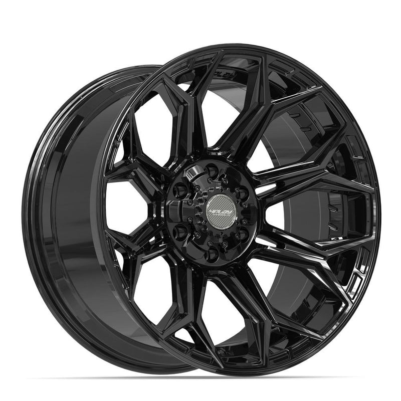 4PLAY 4P83 20x10 6x135 + 6x139.7 -18et Gloss Black Wheel