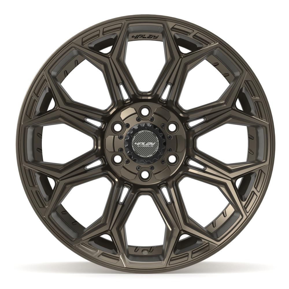 4PLAY 4P83 20x10 6x135 + 6x139.7 -18et Satin Bronze Wheel - View 2