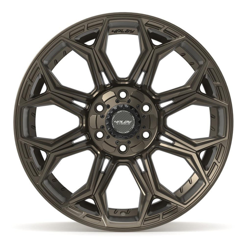 4PLAY 4P83 20x10 6x135 + 6x139.7 -18et Satin Bronze Wheel - View 2