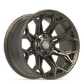 4PLAY 4P83 20x10 6x135 + 6x139.7 -18et Satin Bronze Wheel