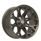 4PLAY 4P83 20x10 6x135 + 6x139.7 -18et Satin Bronze Wheel