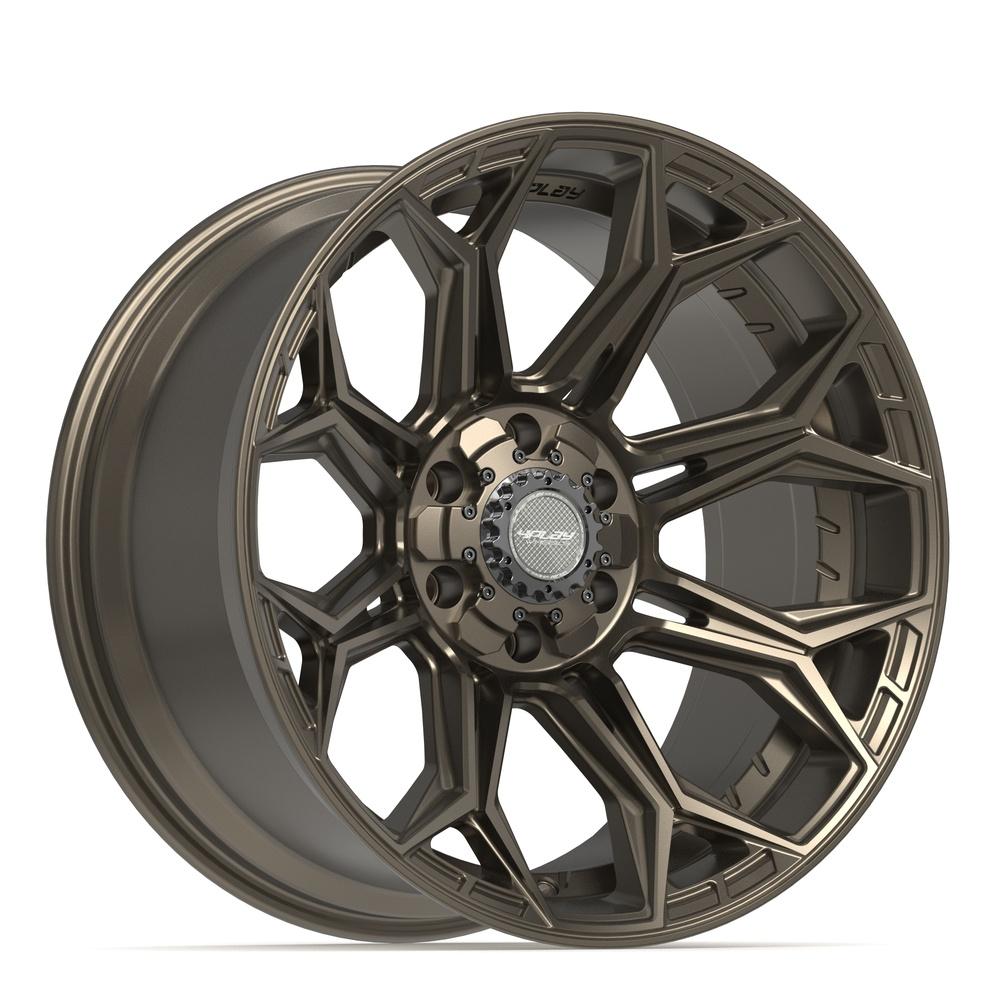 4PLAY 4P83 20x10 6x135 + 6x139.7 -18et Satin Bronze Wheel
