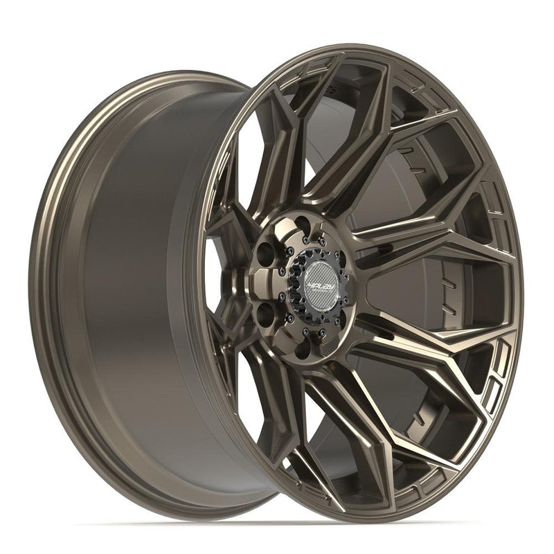 4PLAY 4P83 20x10 6x135 + 6x139.7 -18et Satin Bronze Wheel - View 3