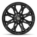 4PLAY 4P83 22x9 6x135 + 6x139.7 12et Gloss Black Wheel - View 2