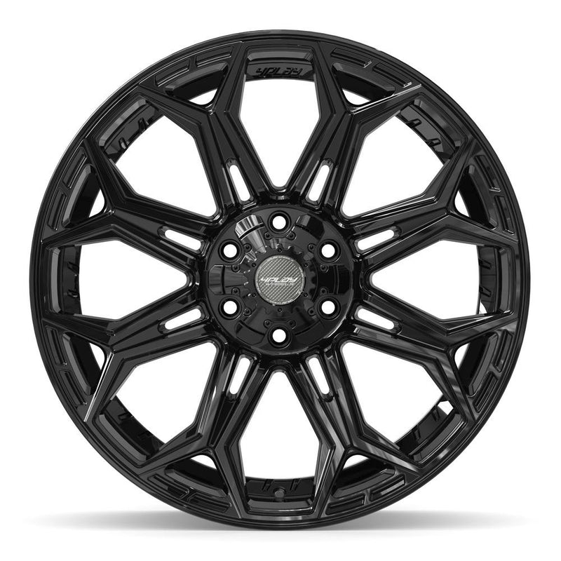 4PLAY 4P83 22x9 6x135 + 6x139.7 12et Gloss Black Wheel - View 2