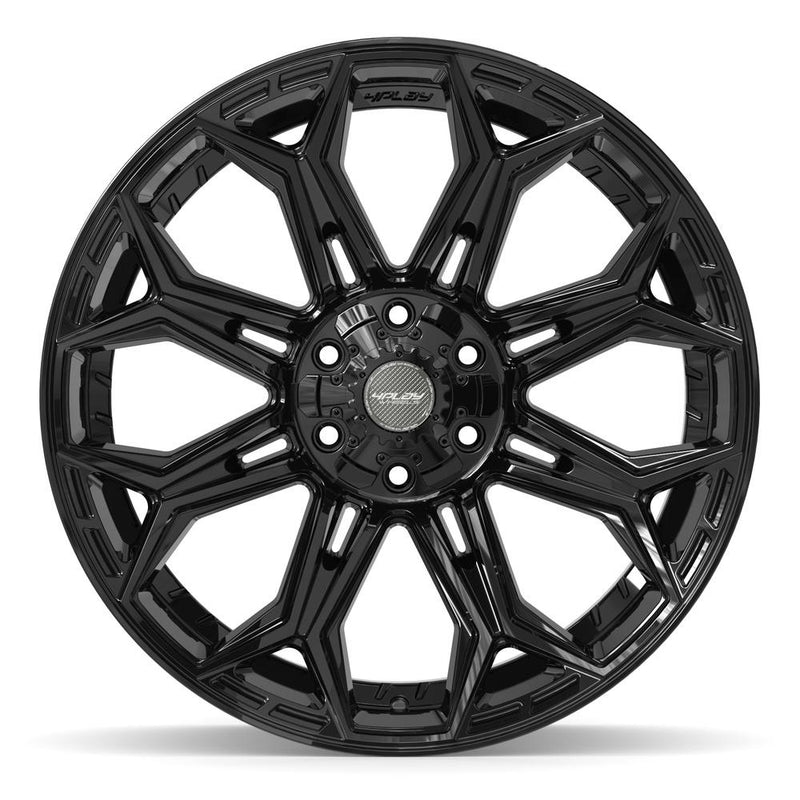 4PLAY 4P83 22x10 6x135 + 6x139.7 -18et Gloss Black Wheel - View 2