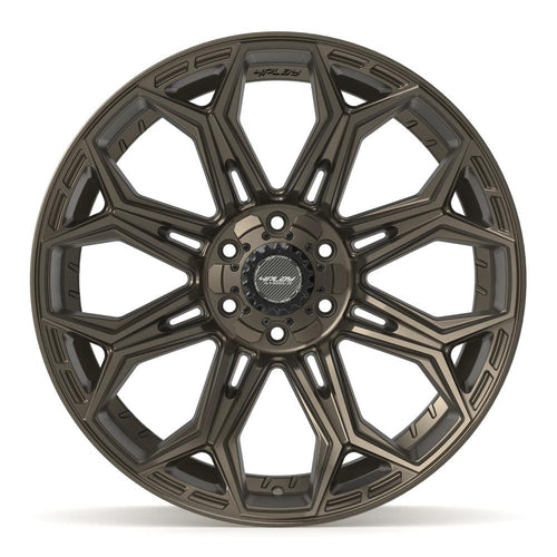 4PLAY 4P83 22x10 6x135 + 6x139.7 -18et Satin Bronze Wheel - View 2