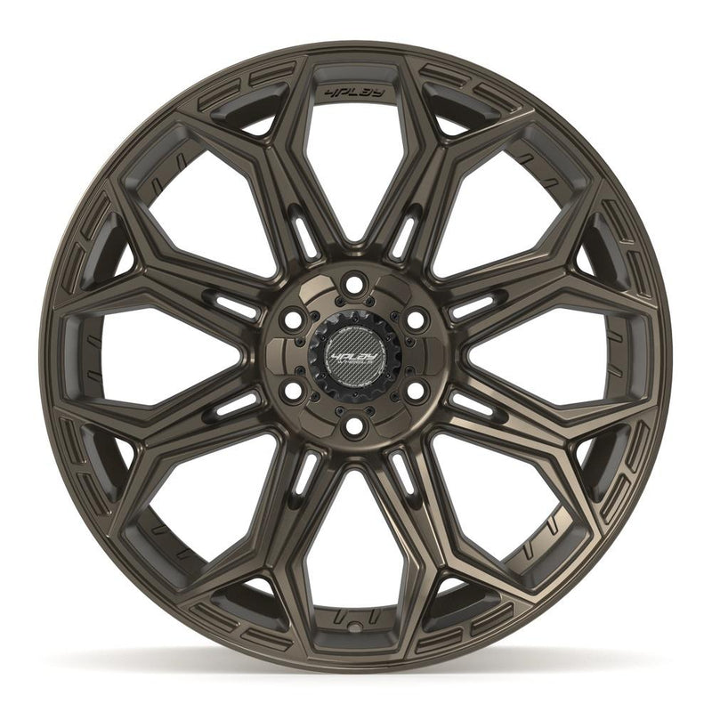 4PLAY 4P83 22x10 6x135 + 6x139.7 -18et Satin Bronze Wheel - View 2
