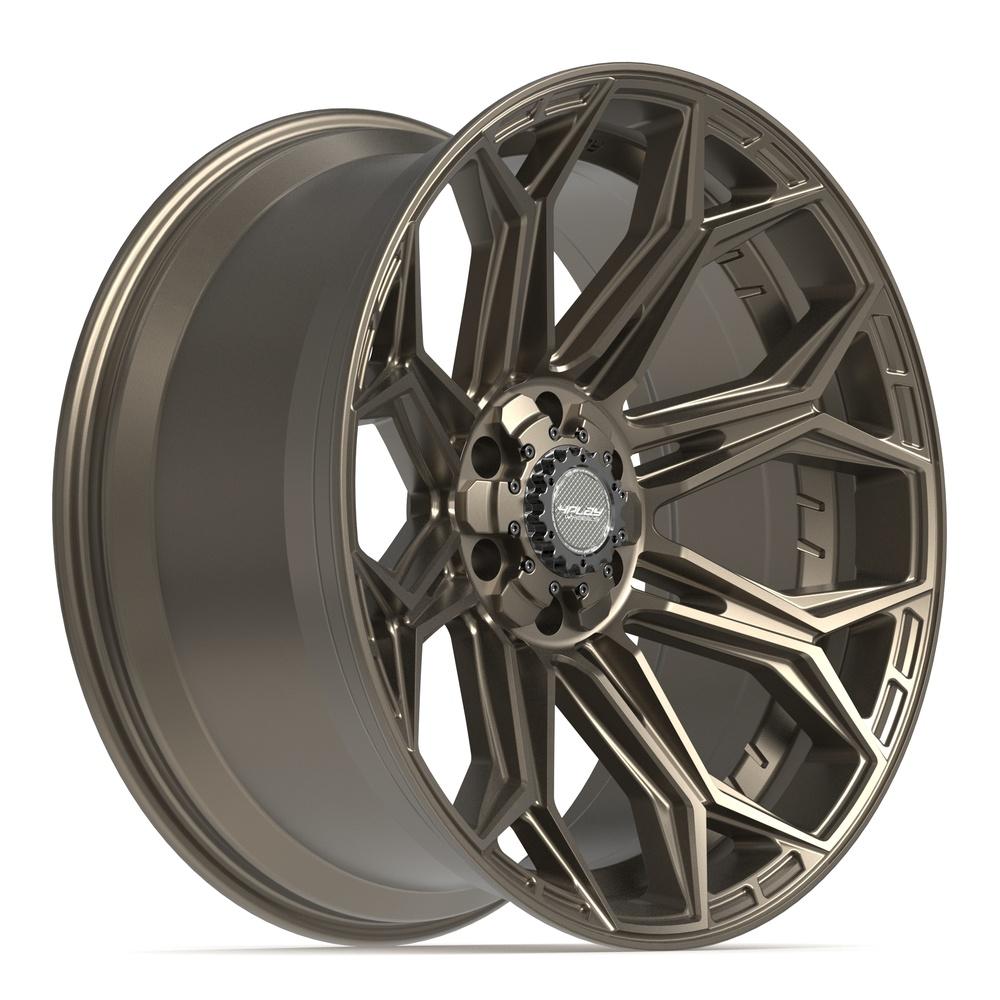 4PLAY 4P83 22x10 6x135 + 6x139.7 -18et Satin Bronze Wheel - View 3
