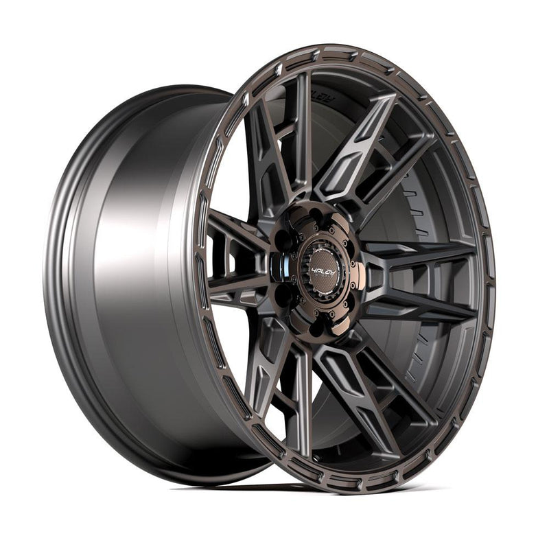 4PLAY 4PS20 18x8 5x112 + 5x114.3 38et Satin Black Wheel