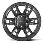 4PLAY 4PS20 18x9 6x135 + 6x139.7 18et Satin Black Wheel - View 2