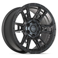 4PLAY 4PS20 18x9 6x135 + 6x139.7 18et Satin Black Wheel