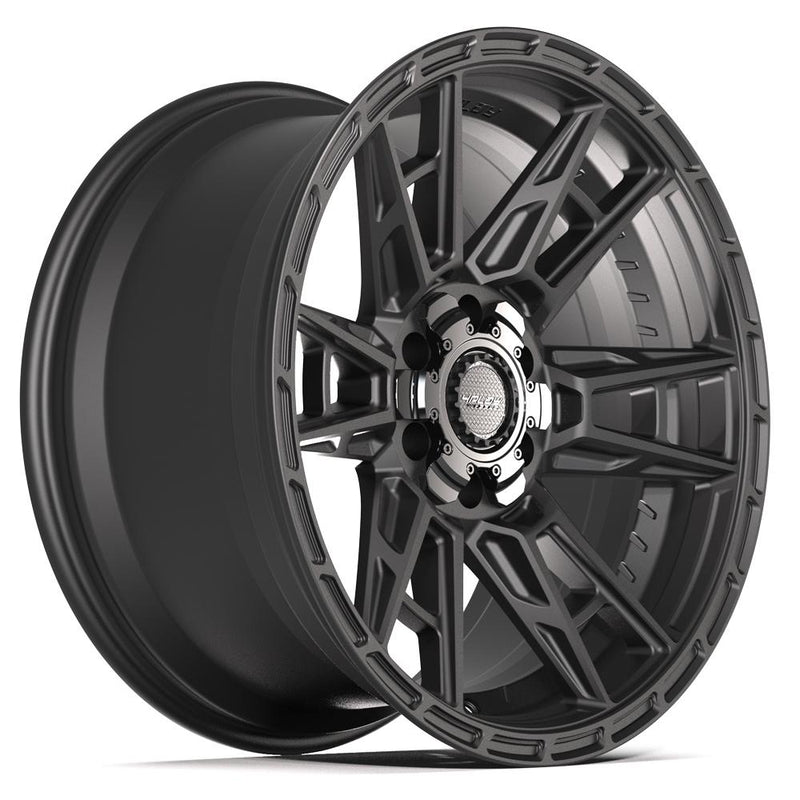 4PLAY 4PS20 20x9 6x135 + 6x139.7 18et Satin Black Wheel - View 3