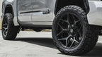 4PLAY 4P06 20x10 5x127 + 5x139.7 -18et Gloss Black Brushed with Tinted Clear Wheel