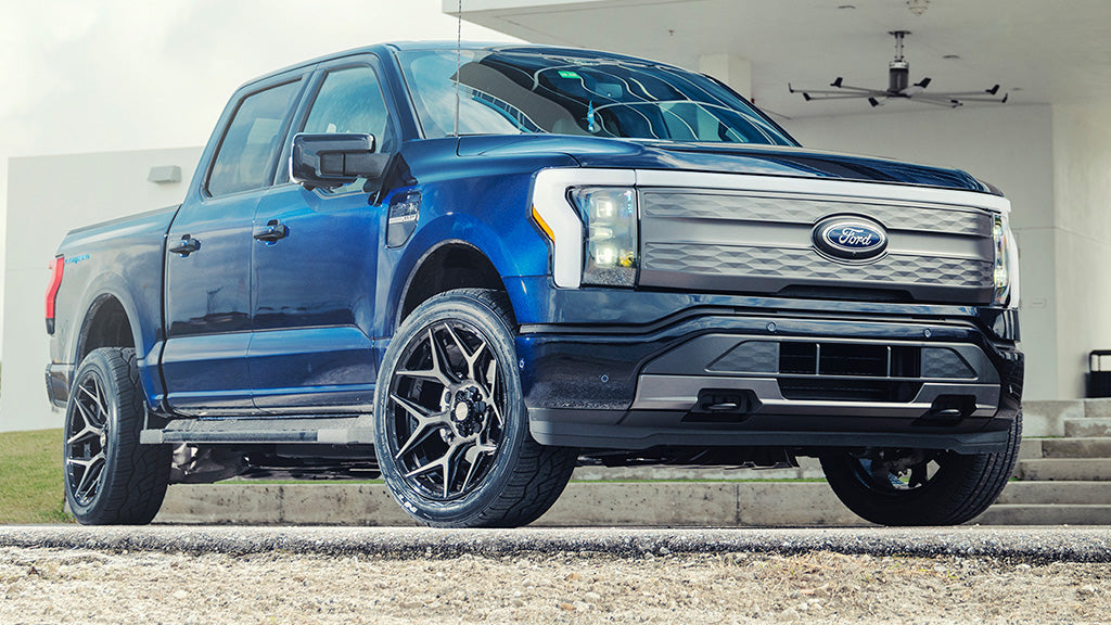 4PLAY 4P06 20x10 5x127 + 5x139.7 -18et Gloss Black Brushed with Tinted Clear Wheel