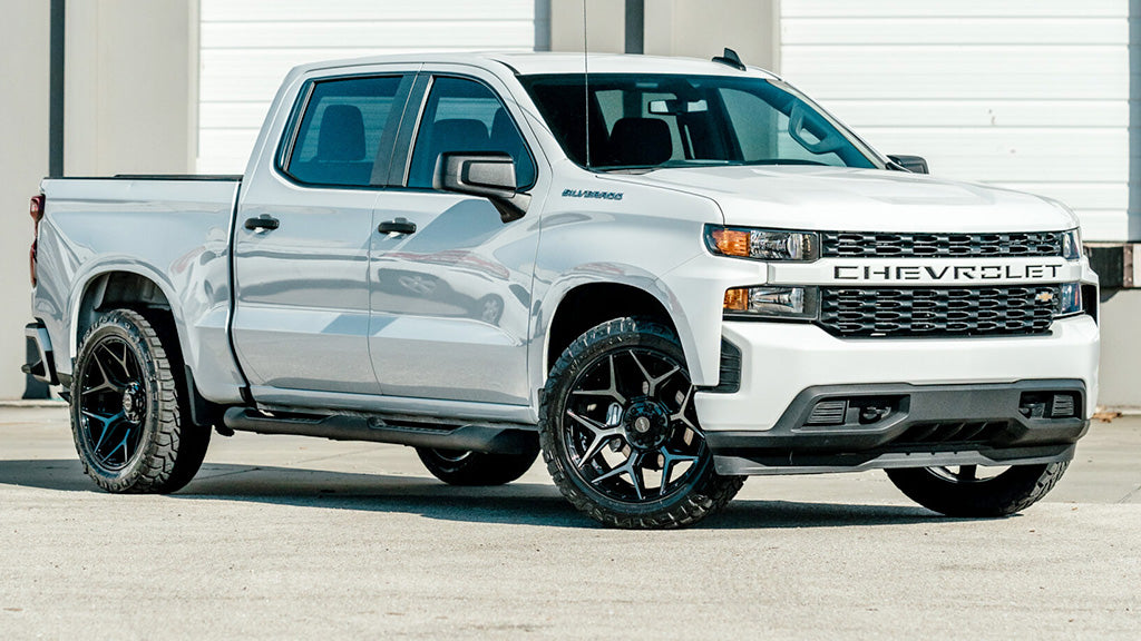 4PLAY 4P06 20x10 5x127 + 5x139.7 -18et Gloss Black Brushed with Tinted Clear Wheel
