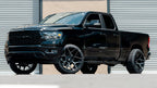 4PLAY 4P06 20x10 5x127 + 5x139.7 -18et Gloss Black Brushed with Tinted Clear Wheel