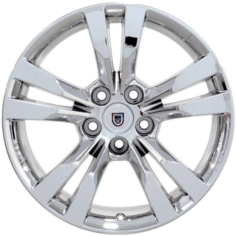 OE Wheels CA15B 18x8.5 5x120 40et Chrome Wheel - View 2