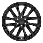 OE Wheels CA90 22x9 6x139.7 28et Gloss Black Wheel - View 2