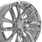 OE Wheels CA90 22x9 6x139.7 28et Chrome Wheel SS: 9511088