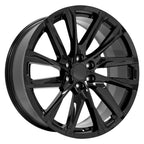 OE Wheels CA90 24x10 6x139.7 28et Gloss Black Wheel - View 3