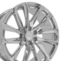 OE Wheels CA90 24x10 6x139.7 28et Chrome Wheel