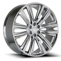 OE Wheels CA91 22x9 6x139.7 28et Chrome Wheel SS: 9513548 - View 3