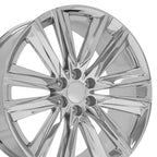 OE Wheels CA91 24x10 6x139.7 31et Chrome Wheel