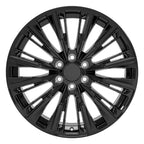 OE Wheels CA93 22x9 6x139.7 28et Gloss Black Wheel - View 2
