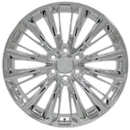 OE Wheels CA93 22x9 6x139.7 28et Chrome Wheel SS: 9513552 - View 2