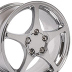 OE Wheels CV05 18x9.5 5x120.65 65et Chrome Wheel