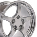 OE Wheels CV05 17x9.5 5x120.65 54et Chrome Wheel