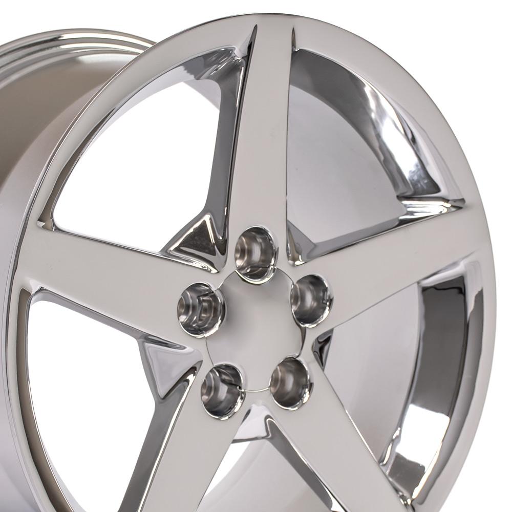 OE Wheels CV06B 19x10 5x120.65 68et Chrome Wheel